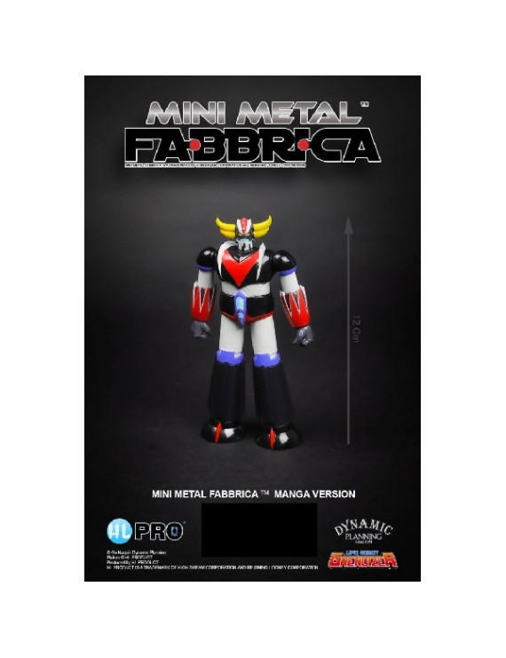 FIGURINE GOLDORAK METAL MANGA