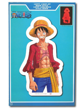 ONE PIECE NEON MURAL LED LUFFY