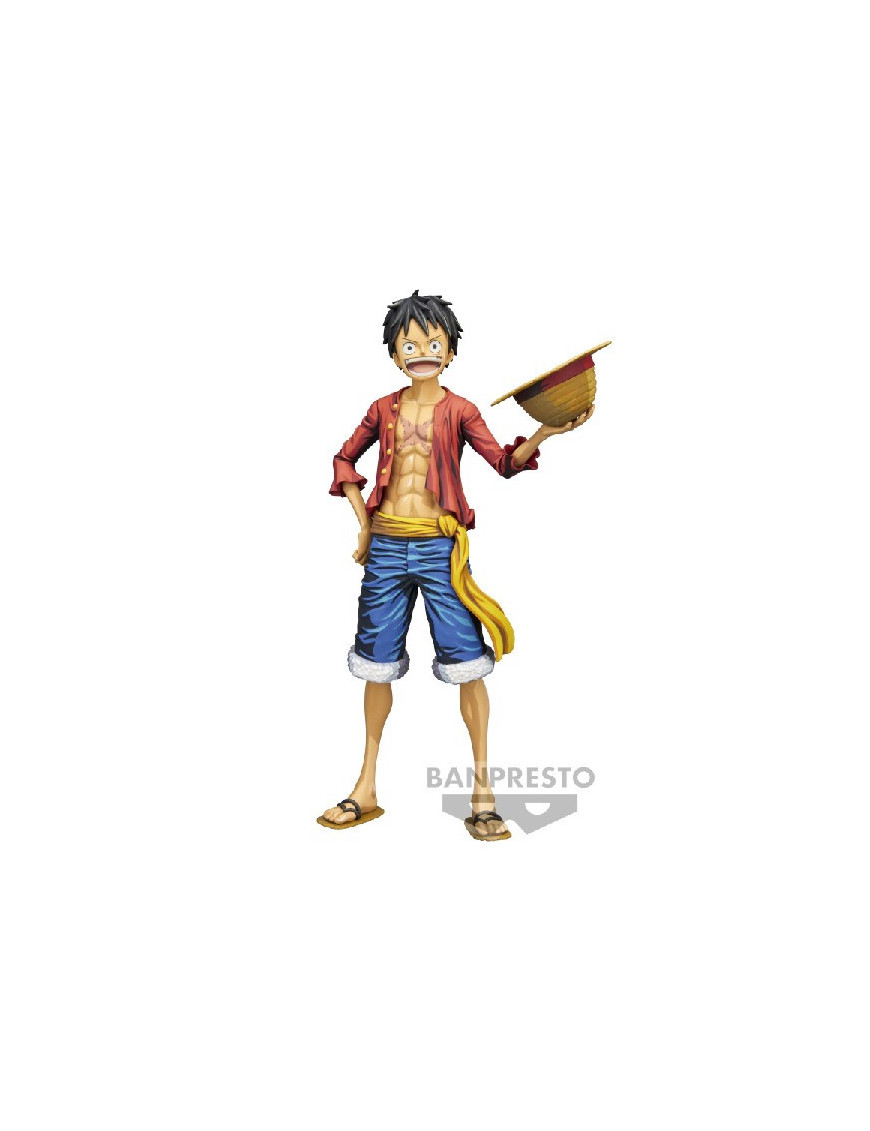 ONE PIECE Figurine Luffy Grandista Nero Manga Dimensions