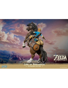 ZELDA Breath of the Wild Statue Link on Horseback