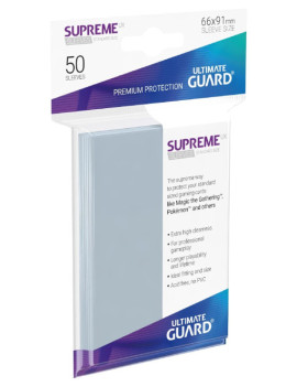Ultimate Guard Supreme UX Sleeves taille standard Transparen