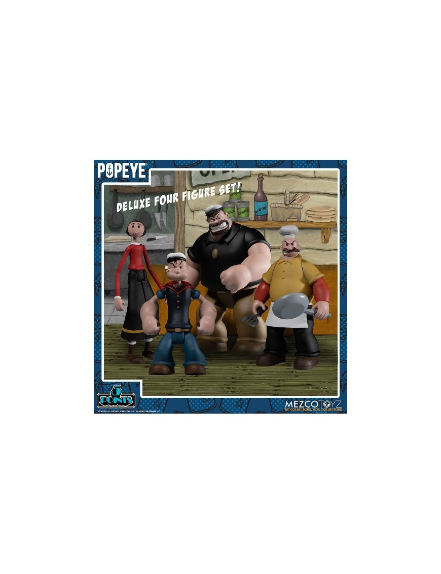 FIGURINE POPEYE DELUXE BOX SET