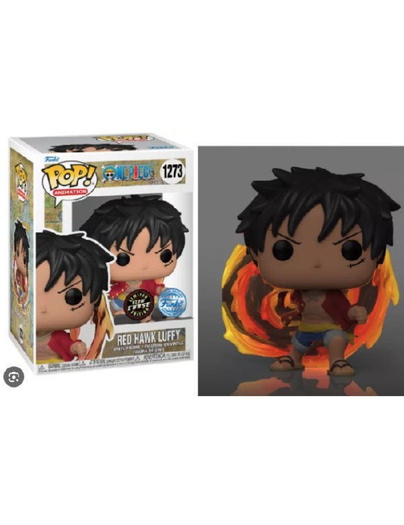 POP RED HAWK LUFFY 1273 version CHASE POP RED HAWK LUFFY 1273 version CHASE