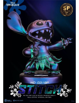 Disney Statuette Master Craft Hula Stitch Special Edition