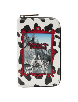 PORTEFEUILLE DISNEY CLASSIC BOOKS 101 DALMATIANS LOUNGEFLY