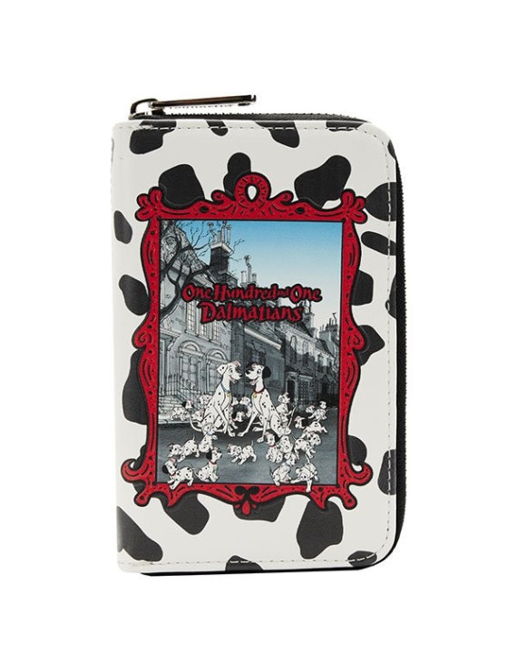 PORTEFEUILLE DISNEY CLASSIC BOOKS 101 DALMATIANS LOUNGEFLY