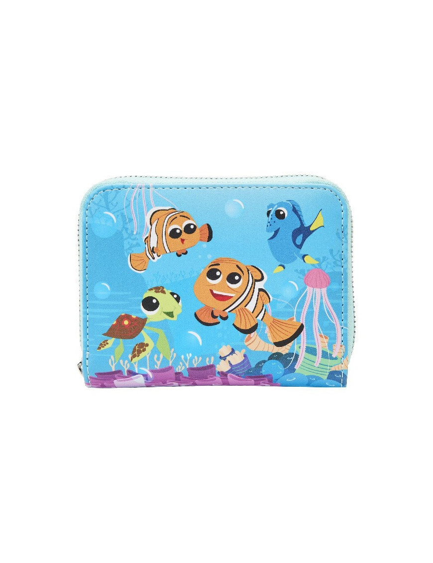 PORTEFEUILLE DISNEY FINDING NEMO 20TH ANNIVERSARY LOUNGEFLY