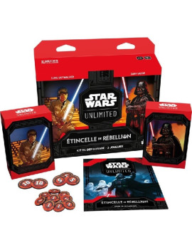 Kit de Dmarrage Star Wars Unlimited Etincelle de Rbellion