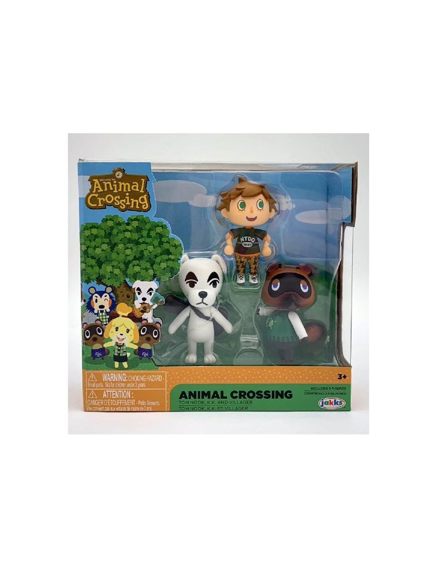 PACK DE 3 FIGURINES ANIMAL CROSSING