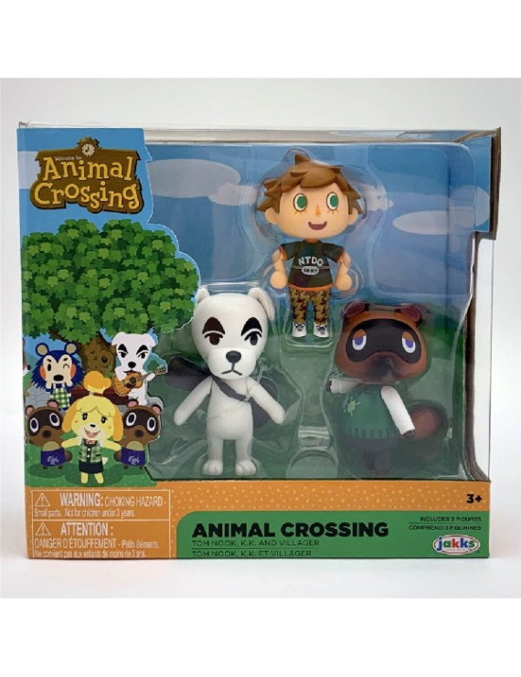 PACK DE 3 FIGURINES ANIMAL CROSSING