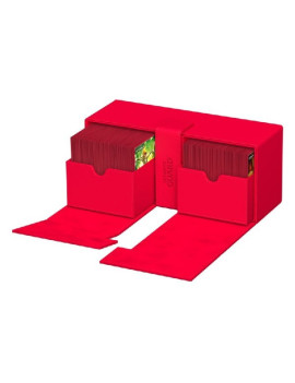 Twin Flip n Tray 266 Cartes XenoSkin -Rouge - Ultimate Guard