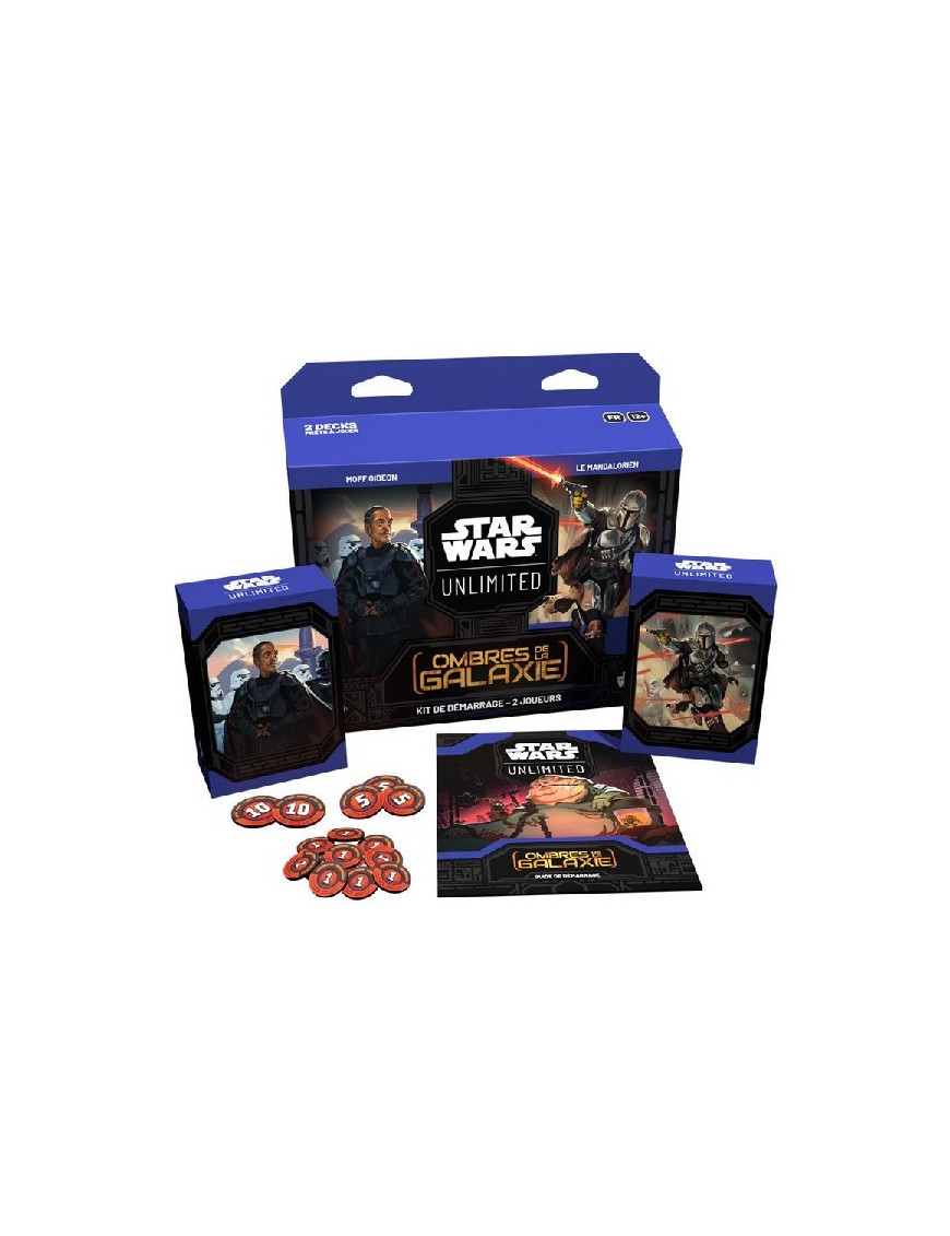 Star Wars Unlimited - Ombres De La Galaxie  Kit De Dmarrage