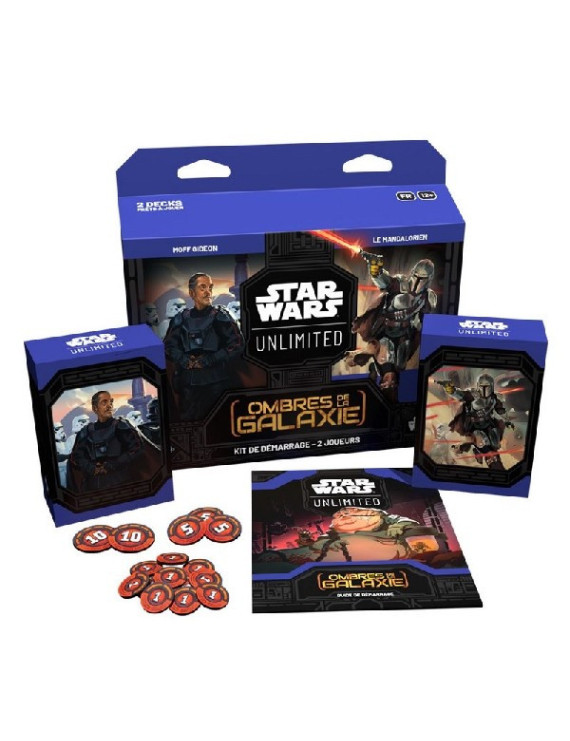 Star Wars Unlimited - Ombres De La Galaxie  Kit De Dmarrage