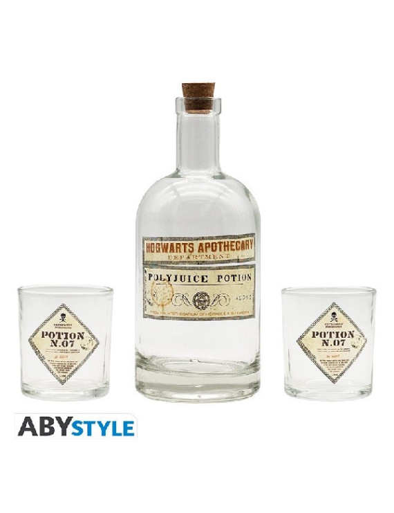 HARRY POTTER Set bouteille et verres Potion