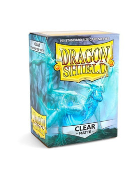 SLEEVES CLEAR MATTE ProtÃ¨ges cartes Dragon Shield  Matte