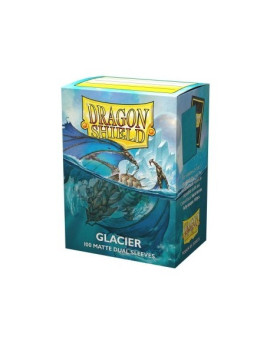 100 Proteges cartes Dual Matte - Glacier  dragon shield