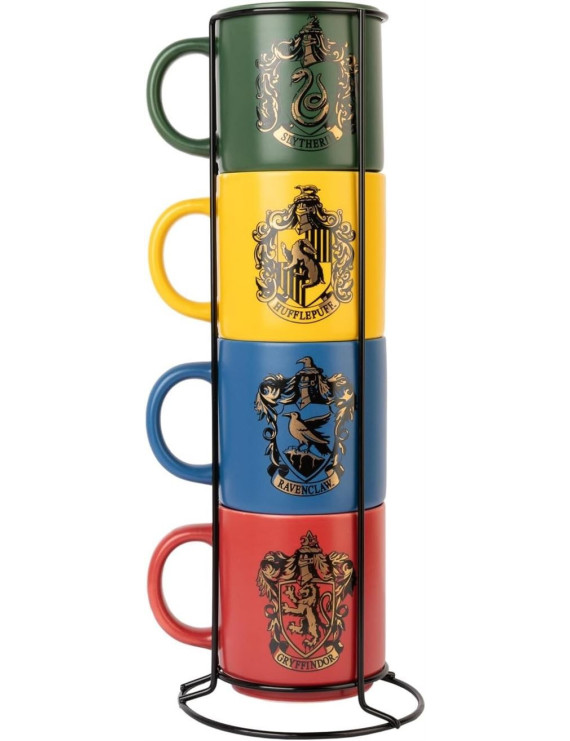 Set 4 tasses empilables Harry Potterl 300 ml