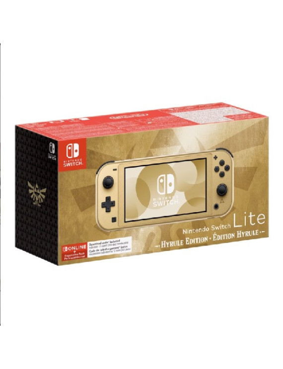 NINTENDO SWITCH LITE ZELDA EDITION HYRULE neuve