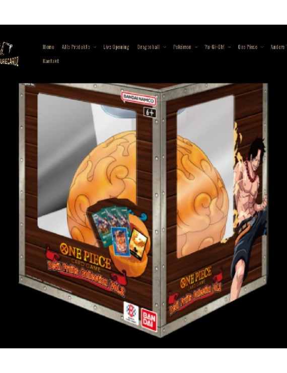 One Piece Trading Card Game Devils Fruit Collection S2 Box