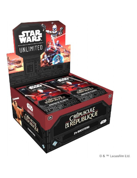 DISPLAY STAR WARS UNLIMITED crepuscule de la republique