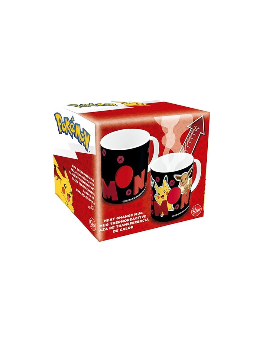 MUG POKEMON THERMO REACTIF