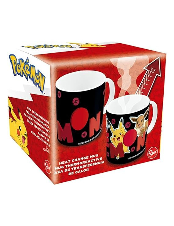 MUG POKEMON THERMO REACTIF