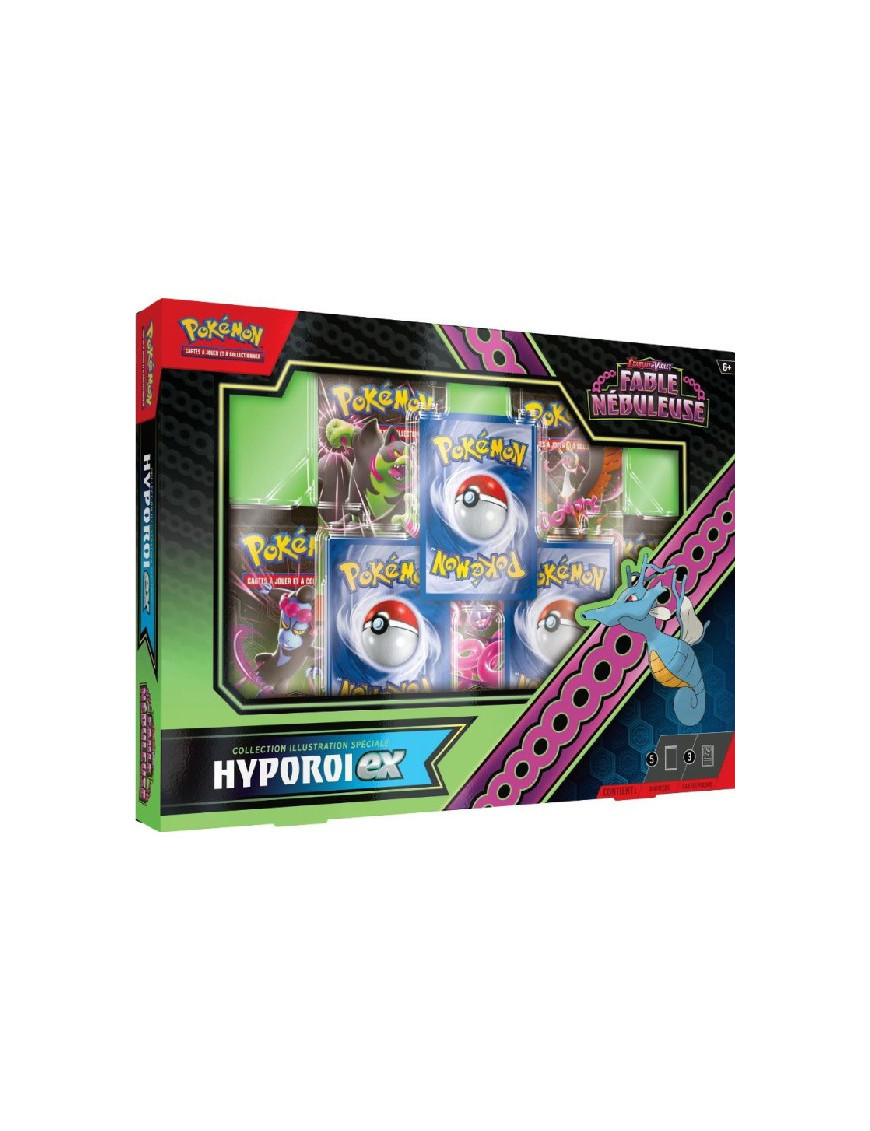 Pokmon Coffret 5 Boosters Hyporoi ex Special Illustration