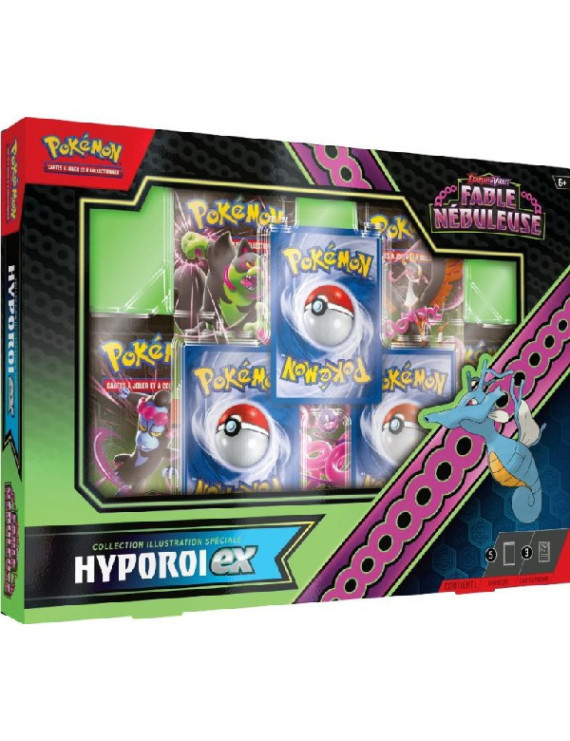 Pokmon Coffret 5 Boosters Hyporoi ex Special Illustration