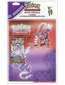 POKEMON ECARLATE ET VIOLET 05 - PACK PORTFOLIO ET BOOSTER