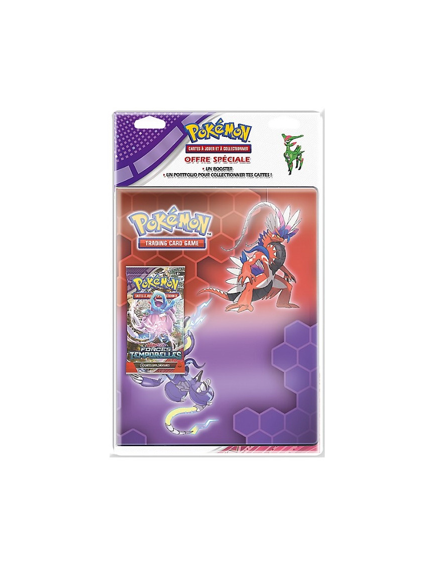 POKEMON ECARLATE ET VIOLET 05 - PACK PORTFOLIO ET BOOSTER