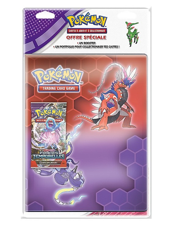 POKEMON ECARLATE ET VIOLET 05 - PACK PORTFOLIO ET BOOSTER