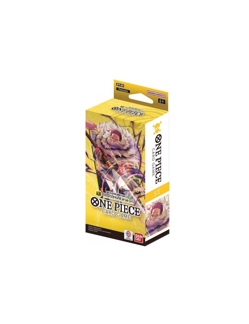 One Piece -Deck pour DÃ©butant Jaune ST-20 Charlotte Katakuri
