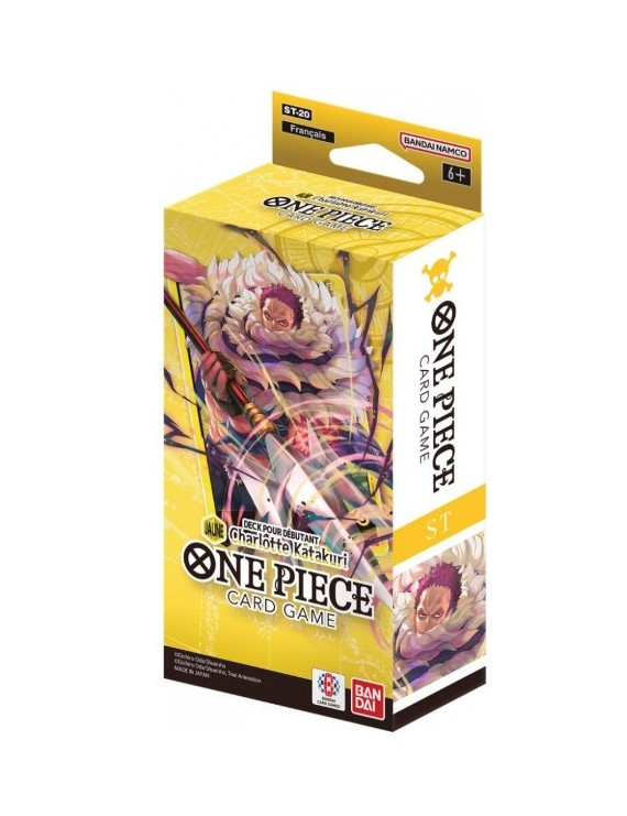 One Piece -Deck pour DÃ©butant Jaune ST-20 Charlotte Katakuri