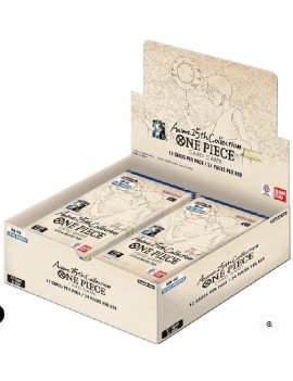 display  One Piece EB02 Anime 25eme Collection neuf ANGLAIS