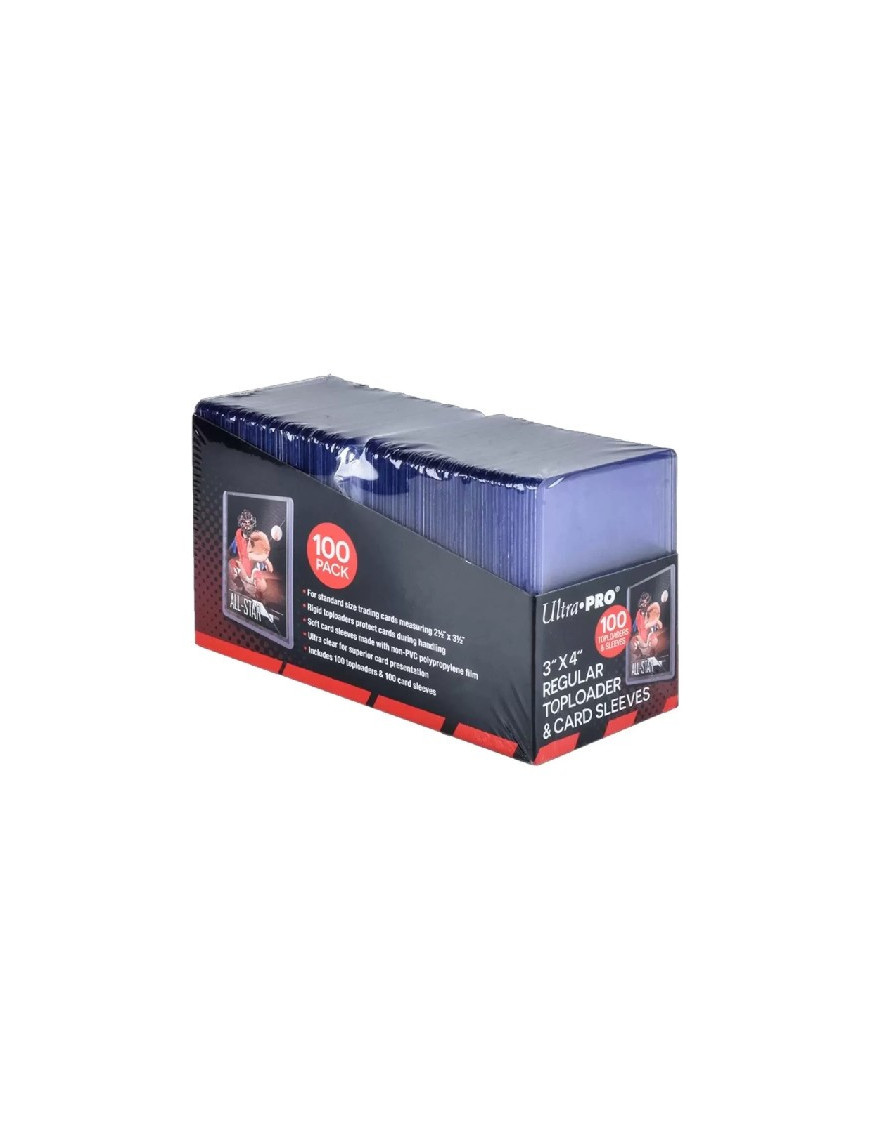 TopLoader Ultra Pro Protges Cartes Transparent par 100