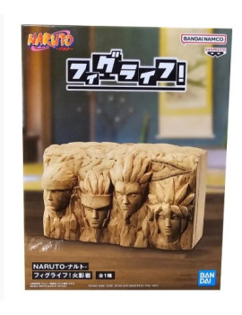 NARUTO TIRELIRE REPLIQUE HOKAGE ROCK 18CM