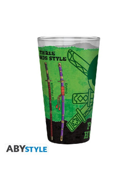 ONE PIECE - Verre XXL - 400 ml - Zoro