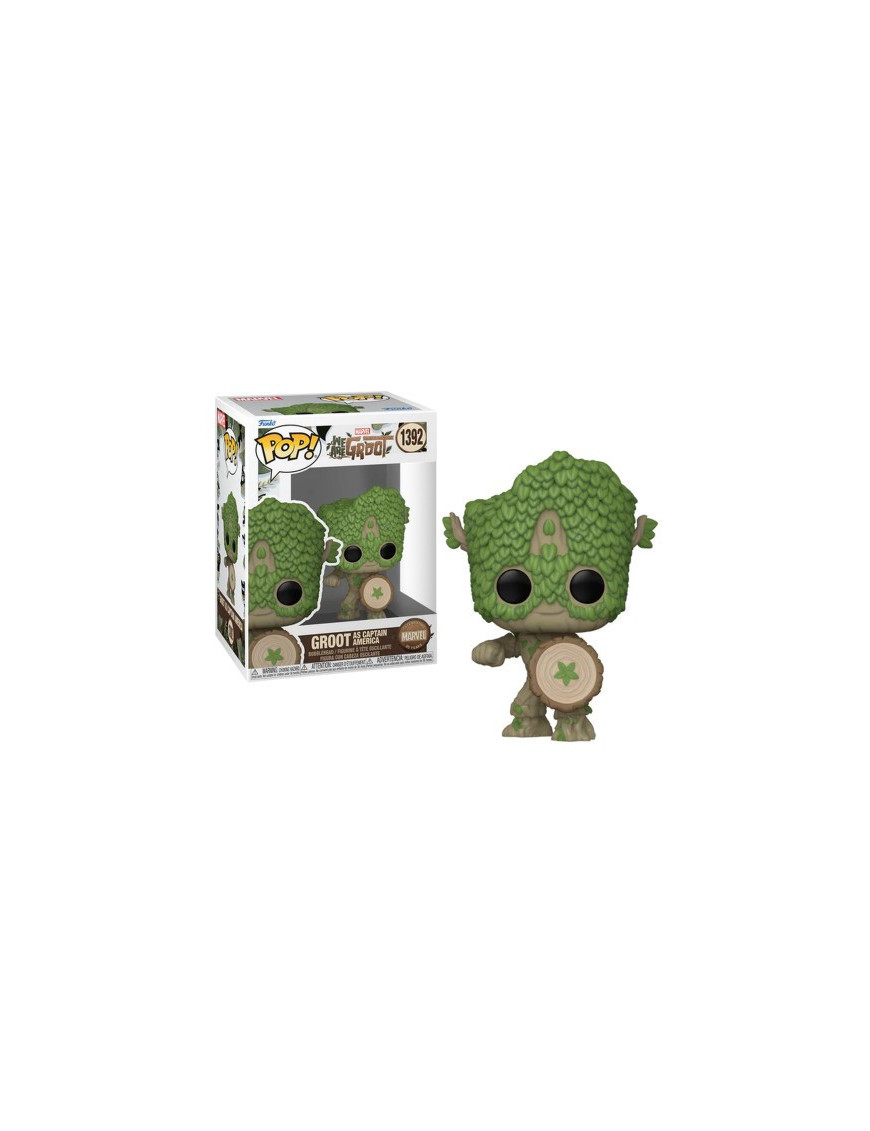 POP GROOT AS CAPTAIN AMERICA 1392