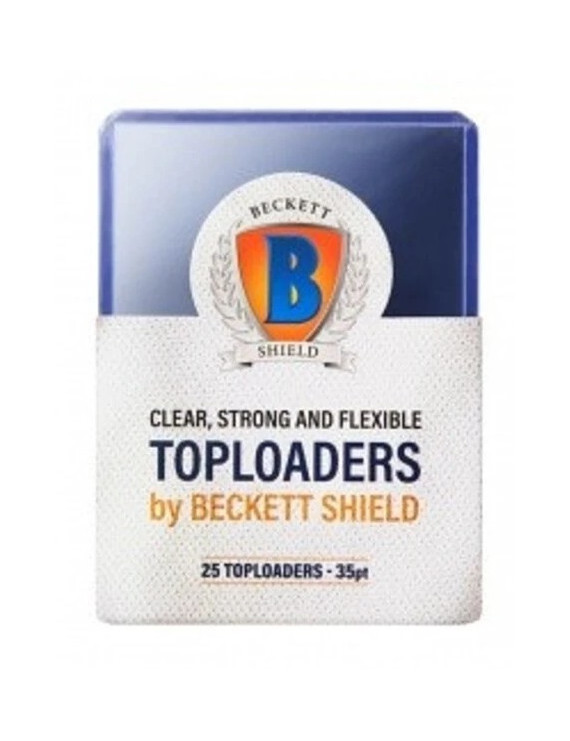 Lot de 25 Top Loader 35pt - Beckett Shield