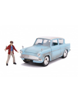Voiture Ford Anglia Wesley 1/24 eme Harry Potter