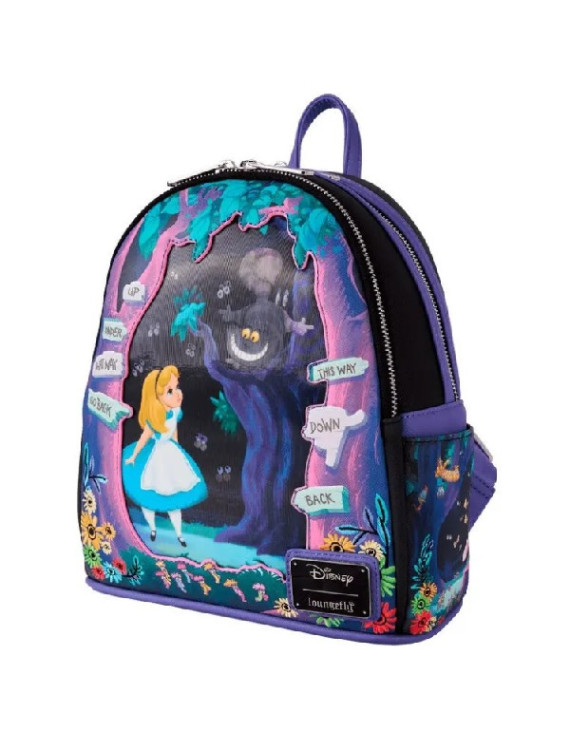 Sac Ã  dos Cheshire Lenticulaire Alice au pays des merveilles