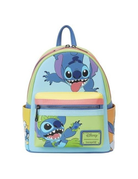 DISNEY - Jaase Stitch Colorblock - Mini Sac Ã  Dos Loungefly