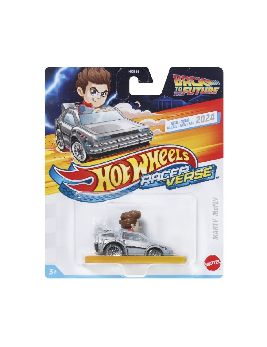 HOT WHEELES RACER VERSE   MARTY  MC FLY hk888-4811
