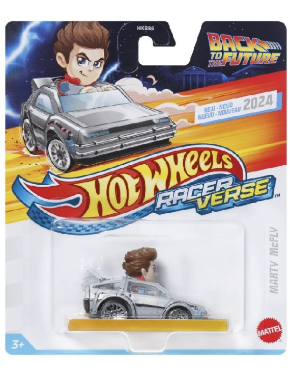 HOT WHEELES RACER VERSE   MARTY  MC FLY hk888-4811