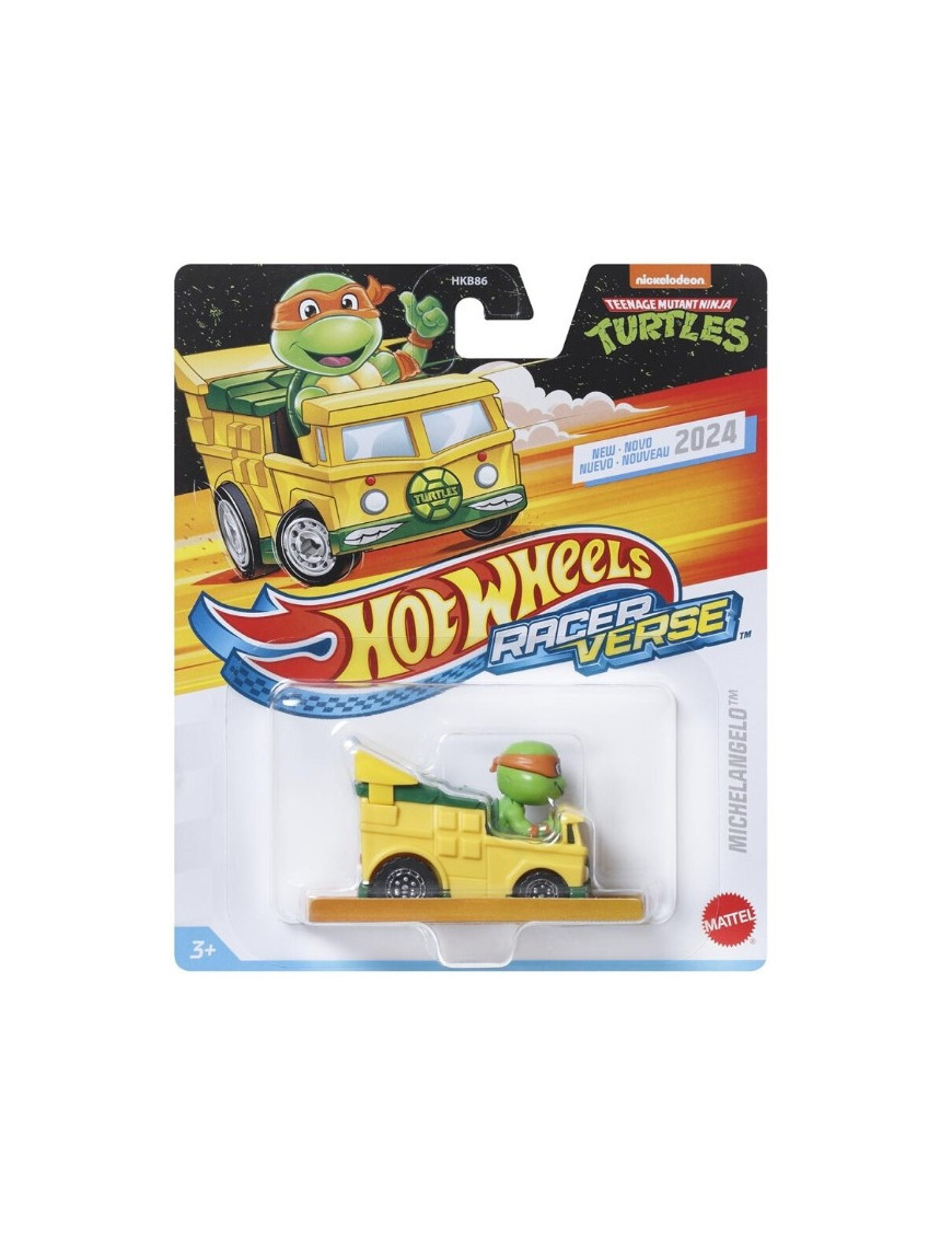HOT WHEELES RACER VERSE   MICHELANGELO hrt28-4810
