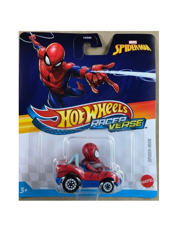 HOT WHEELES RACER VERSE   SPIDER MAN  hkb96-4814