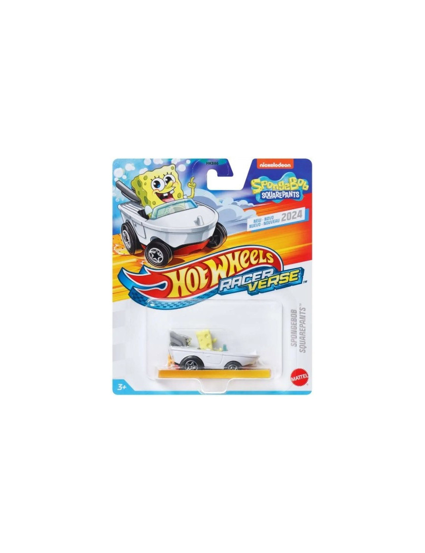 HOT WHEELS RACER VERSE  SPONGEBOB hrt30-4810