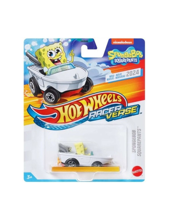 HOT WHEELS RACER VERSE  SPONGEBOB hrt30-4810