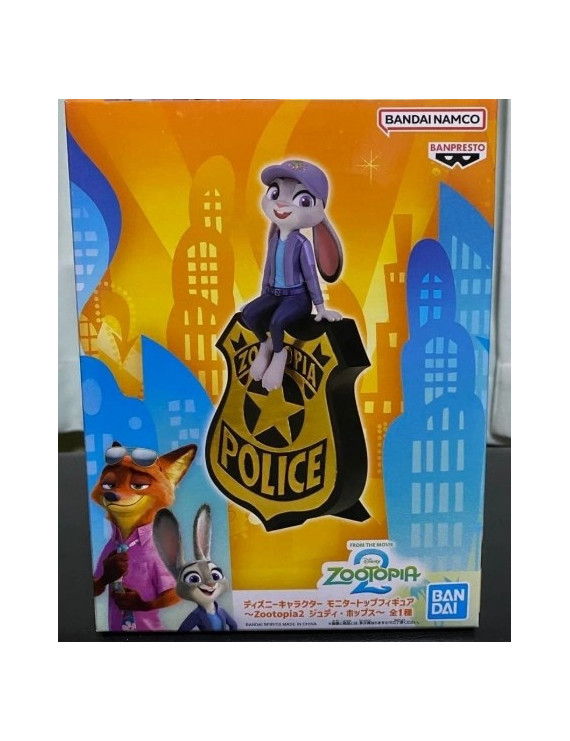 Disney Zootopia 2 Character Monitor Top Figure Judy HOPPS