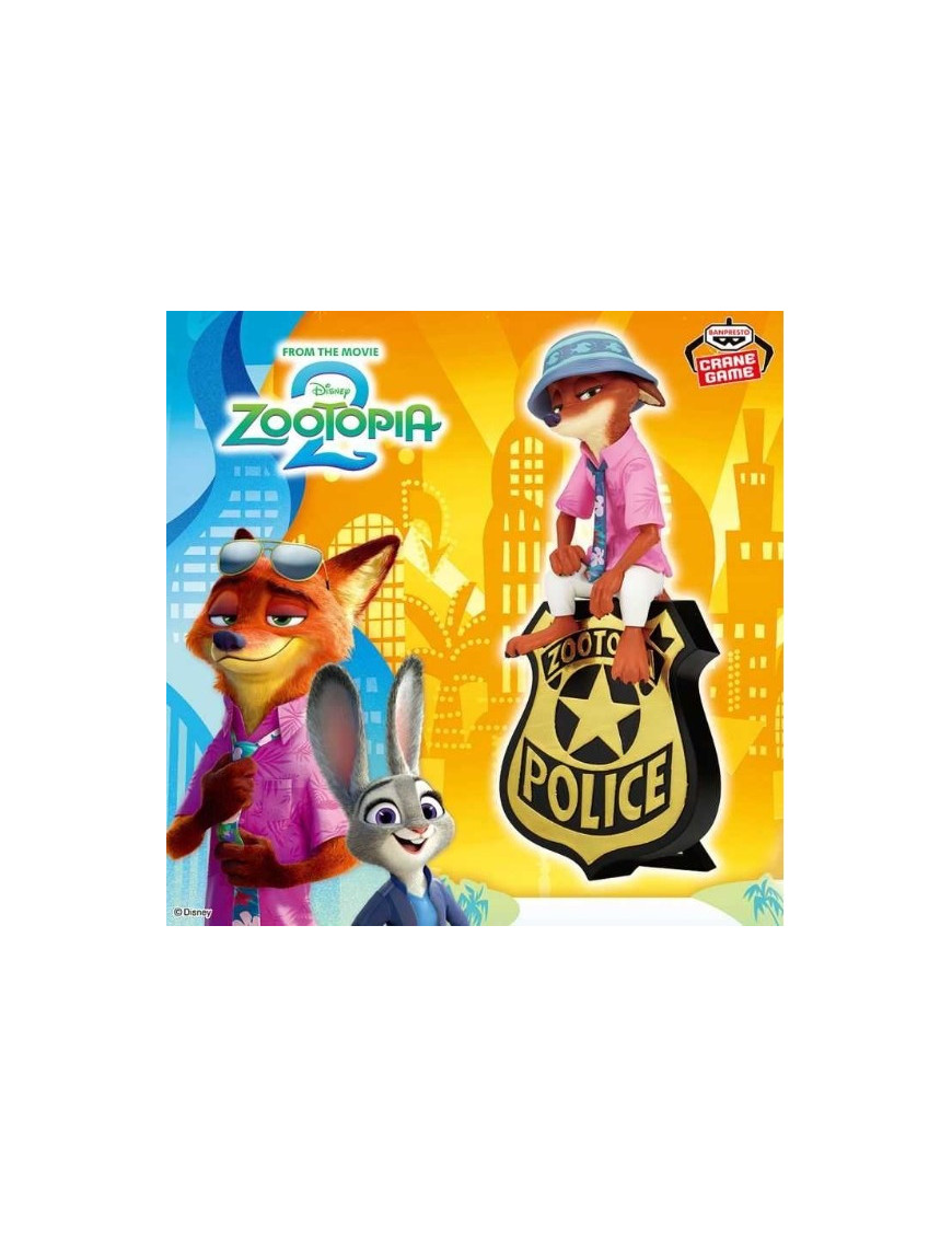 Zootopia 2 Monitor Top Figure   Nick Wilde BANPRESTO